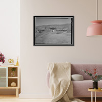 Manzanar War Relocation Center, Military Police Post, Independence vicinity, Inyo County, CA - 8, Vintage Wall Art