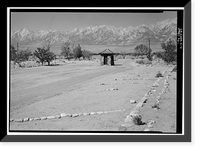 Manzanar War Relocation Center, Internal Police Post, Independence vicinity, Inyo County, CA - 4, Antique Poster