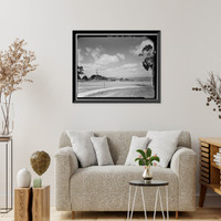 Historic Framed Print, Buffalo Ranch, 2418 MacArthur Boulevard, Irvine, Orange County, CA - 6,  17-7/8" x 21-7/8"