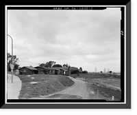 Historic Framed Print, Buffalo Ranch, 2418 MacArthur Boulevard, Irvine, Orange County, CA - 7,  17-7/8" x 21-7/8"