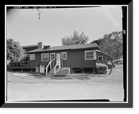 Historic Framed Print, Buffalo Ranch, Office Building, 2418 MacArthur Boulevard, Irvine, Orange County, CA,  17-7/8" x 21-7/8"