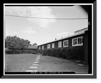 Historic Framed Print, Buffalo Ranch, Office Building, 2418 MacArthur Boulevard, Irvine, Orange County, CA - 2,  17-7/8" x 21-7/8"