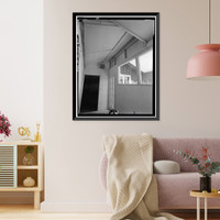 Historic Framed Print, Buffalo Ranch, Office Building, 2418 MacArthur Boulevard, Irvine, Orange County, CA - 11,  17-7/8" x 21-7/8"