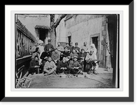 Historic Framed Print, Wounded, Quimper,  17-7/8" x 21-7/8"