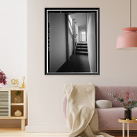 Historic Framed Print, Buffalo Ranch, Buffalo Ranch Building, 2418 MacArthur Boulevard, Irvine, Orange County, CA - 2,  17-7/8" x 21-7/8"