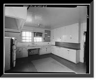 Lancaster County Center, Memorial Hall & Courthouse/Library, 4845 Cedar Avenue, Lancaster, Los Angeles County, CA - 9, Historic Print