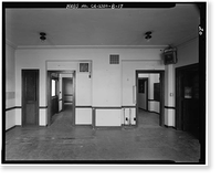 Lancaster County Center, Memorial Hall & Courthouse/Library, 4845 Cedar Avenue, Lancaster, Los Angeles County, CA - 19, Historic Print