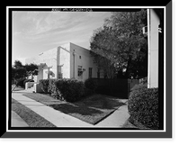 Lancaster County Center, Sheriff's Substation, 4845 Cedar Avenue, Lancaster, Los Angeles County, CA - 2 Classic, Historic Print