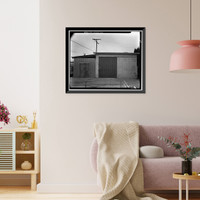 Lancaster County Center, Jail, 4845 Cedar Avenue, Lancaster, Los Angeles County, CA, Vintage Print