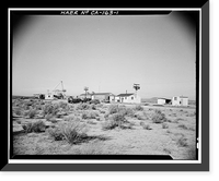Jet Propulsion Laboratory Edwards Facility, Edwards Air Force Base, Boron vicinity, Kern County, CA Classic, Vintage Print