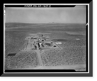 Jet Propulsion Laboratory Edwards Facility, Edwards Air Force Base, Boron vicinity, Kern County, CA - 2, Vintage Poster