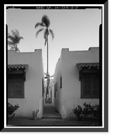 Heilman Villas, Bungalow, 1060 Seventh Street, Coronado, San Diego County, CA - 5, Historic Print