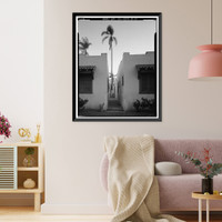 Heilman Villas, Bungalow, 1060 Seventh Street, Coronado, San Diego County, CA - 5, Historic Print