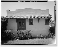 Heilman Villas, Bungalow, 1090 Seventh Street, Coronado, San Diego County, CA, Antique Poster