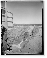 Jet Propulsion Laboratory Edwards Facility, Test Stand A, Edwards Air Force Base, Boron vicinity, Kern County, CA - 4, Vintage Print