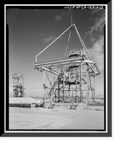 Jet Propulsion Laboratory Edwards Facility, Test Stand A, Edwards Air Force Base, Boron vicinity, Kern County, CA - 12, Antique Print