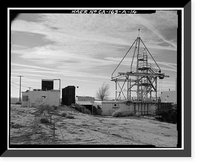 Jet Propulsion Laboratory Edwards Facility, Test Stand A, Edwards Air Force Base, Boron vicinity, Kern County, CA - 14, Antique Wall Art