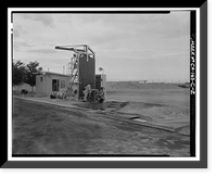 Jet Propulsion Laboratory Edwards Facility, Test Stand B, Edwards Air Force Base, Boron vicinity, Kern County, CA - 2, Vintage Print