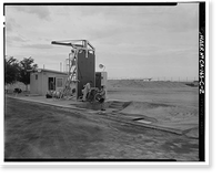 Jet Propulsion Laboratory Edwards Facility, Test Stand B, Edwards Air Force Base, Boron vicinity, Kern County, CA - 2, Vintage Print