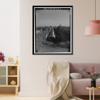 Jet Propulsion Laboratory Edwards Facility, Test Stand D, Edwards Air Force Base, Boron vicinity, Kern County, CA - 2, Vintage Wall Art