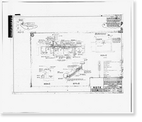 Jet Propulsion Laboratory Edwards Facility, Test Stand E, Edwards Air Force Base, Boron vicinity, Kern County, CA - 2, Antique Print