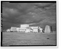 Jet Propulsion Laboratory Edwards Facility, Test Stand E, Edwards Air Force Base, Boron vicinity, Kern County, CA - 4, Antique Print