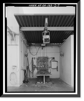 Jet Propulsion Laboratory Edwards Facility, Test Stand E, Edwards Air Force Base, Boron vicinity, Kern County, CA - 7, Vintage Poster