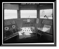 Jet Propulsion Laboratory Edwards Facility, Control & Recording Center, Edwards Air Force Base, Boron vicinity, Kern County, CA - 8, Vintage Wall Art