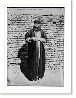 Historic Framed Print, Armenian girl in Arab dress,  17-7/8" x 21-7/8"