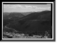 Trail Ridge Road, Between Estes Park & Grand Lake, Estes Park vicinity, Larimer County, CO - 12 Classic, Historic Print