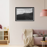 Historic Framed Print, Trail Ridge Road, Between Estes Park & Grand Lake, Estes Park vicinity, Larimer County, CO - 13,  17-7/8" x 21-7/8"