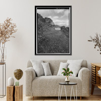 Trail Ridge Road, Between Estes Park & Grand Lake, Estes Park vicinity, Larimer County, CO - 15, Vintage Print