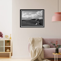 Historic Framed Print, Trail Ridge Road, Between Estes Park & Grand Lake, Estes Park vicinity, Larimer County, CO - 17,  17-7/8" x 21-7/8"