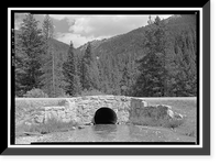 Trail Ridge Road, Between Estes Park & Grand Lake, Estes Park vicinity, Larimer County, CO - 19 Classic, Antique Poster