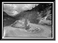 Fall River Road, Between Estes Park & Fall River Pass, Estes Park vicinity, Larimer County, CO - 12 Classic, Antique Print