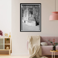 Calvert Street Bridge, Spanning Rock Creek & Potomac Parkway, Washington, District of Columbia, DC - 8, Antique Wall Art