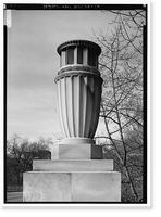Connecticut Avenue Bridge, Spanning Klingle Valley, Washington, District of Columbia, DC - 10, Antique Wall Art