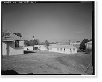 Fort McPherson, World War II Station Hospital, Structures, Bordered by Hardee & Thorne Avenues & Howe Street, Atlanta, Fulton County, GA - 2, Vintage Wall Art