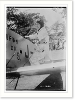 Miss Boku - Jap. Aviatress, Antique Poster