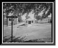 Fort McPherson, World War II Station Hospital, G. U. Treatment Unit Barracks, Nininger Way, Atlanta, Fulton County, GA Classic, Antique Print