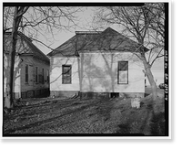 Historic Framed Print, Springer-Bize-Farley House, 934 Fifth Avenue, Columbus, Muscogee County, GA - 4,  17-7/8" x 21-7/8"