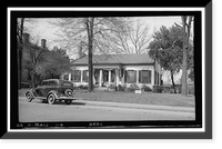 Jerry Cowles House, 4596 Rivoli Drive (moved from 519 Walnut Street), Macon, Bibb County, GA - 4, Vintage Print