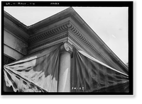 Jerry Cowles House, 4596 Rivoli Drive (moved from 519 Walnut Street), Macon, Bibb County, GA - 6, Historic Print