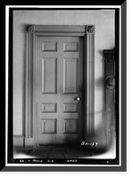 Historic Framed Print, Poe House, Washington Avenue & Poplar Street, Macon, Bibb County, GA - 5,  17-7/8" x 21-7/8"