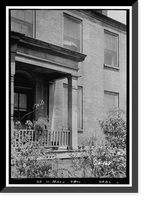 Historic Framed Print, Slade Houses, 453 Walnut Street, Macon, Bibb County, GA - 2,  17-7/8" x 21-7/8"