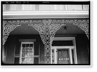 Platt-Fleming-Walker-d'Antignac House, 453 Greene Street, Augusta, Richmond County, GA - 2, Vintage Print