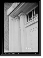 Historic Framed Print, Oertel House, 638 Greene Street, Augusta, Richmond County, GA - 6,  17-7/8" x 21-7/8"