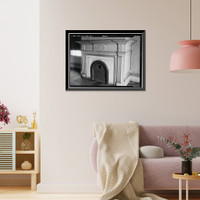 Historic Framed Print, Ware-Sibley-Clark House, 506 Telfair Street, Augusta, Richmond County, GA - 15,  17-7/8" x 21-7/8"