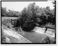 Augusta Canal, Augusta, Richmond County, GA - 5 Classic, Historic Print