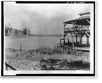 Augusta Canal, Augusta, Richmond County, GA - 19, Vintage Print